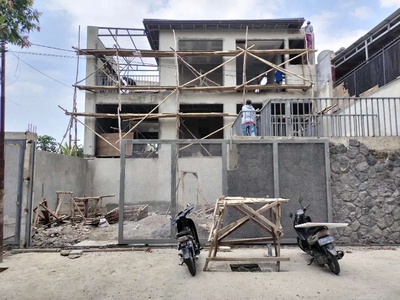 Rumah baru Tahap bangun modern tropis dkt Upi Setiabudi