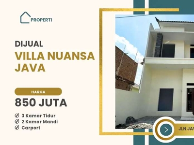 RUMAH BERTINGKAT YG CANTULL JL JAWA