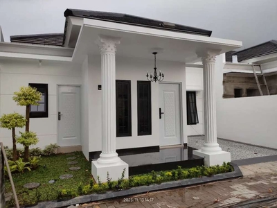 Rumah Klasik Limas Modern dlm Cluster di Utara Munggur Jl.Godean Km 7