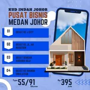 Rumah lebar 7 di jalan KUD daerah Johor