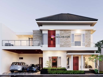 Rumah Mewah 2 Lantai Siap Bangun Dalam Cluster Jalan Palagan Km 10