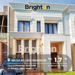 Rumah Mewah Komplek Belibis Mansion, Full Furnished, Sunggal