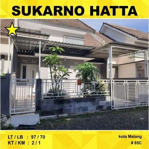 Rumah Murah Luas 97 Griya Shanta Sukarno Hatta Suhat Malang _ 85C