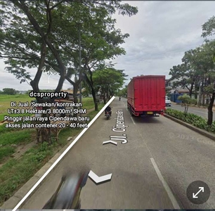 Tanah 2 Hektare SHM Jl. Cipendawa baru Narogong akses contener