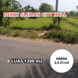Tanah Jogja, SHM, Mangku Jalan, Dekat Sleman City Hall