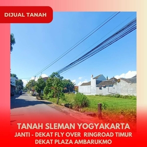 Tanah strategis Timur Kampus UIN Sunan Kalijaga tepat bangun kosan