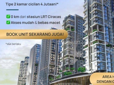 Apartemen LRT city Ciracas Jakarta Full furnished