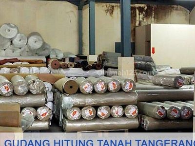 Gudang Hitung Tanah Dijual Di Jl Daan Mogot Jurumudi Tangerang