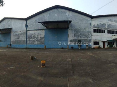 Gudang Jatiuwung Ex Shb Luas Tanah 3 Hektar Bangunan 1 Hektar Lengkap Dengan Mess Karyawan Dan Kantor Akses Jalan Container 40 Feet