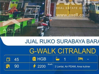 Ruko G Walk Citraland Surabaya