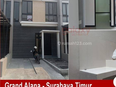 Rumah Baru 2 Lantai Di Grand Alana Surabaya Timur