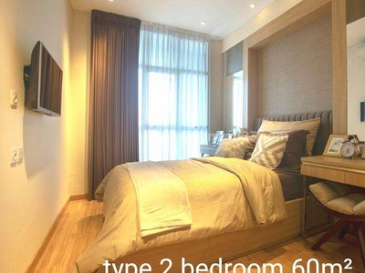 Sewa Apartemen Roseville Soho Suite Bsd 2 Kamar 2 BR Eksklusif Baru Murah Fully Furnished Electronic