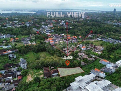 Tanah Murah di Ungasan Pecatu View Laut