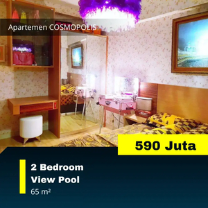 Apartemen Resort Cosmopolis 65 m² dekat ITS