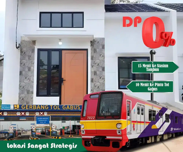 Best Prince DP 0% Rumah Cluster Baru Ready Stock Dekat Stasiun Tambun