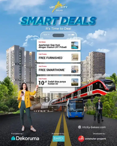 BOOKING FEE DISKON 50% - LRT CITY BEKASI