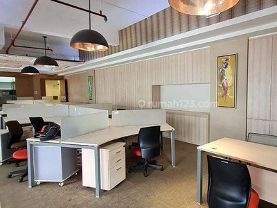 Jual Ruang Kantor Furnished Luas 432m2, Lavenue Office Pancoran Jakarta Selatan