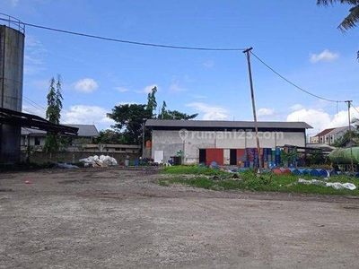 Dijual Murah Tanah Dan Gudang Plus Kantor di Pinggir Jalan Raya Area Cikupa Tangerang