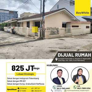 Dijual Rumah di Komplek Prima Indah Jl. Residen H Najamuddin
