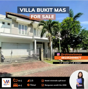 Dijual Rumah Minimalis Villa Bukit Mas Mediterania