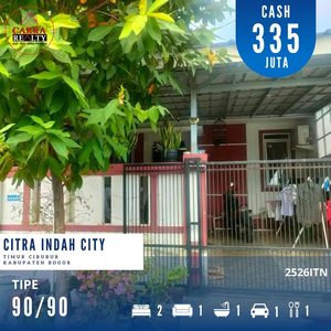 Dijual rumah dicitra indah tanah 90m rumah full renovasi siap huni