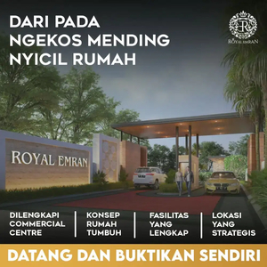 Royal Emran Hunian NYAMAN di Kedamean Cicilan 1 juta-an