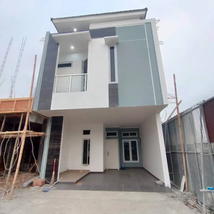 Rumah 2 Lantai Akses Lebar Termurah Di Pisangan Jakarta Timur