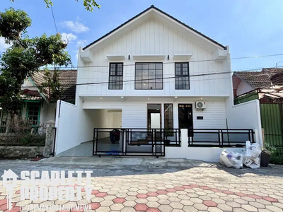 Rumah Baru Dalam Perumahan Jalan Kaliurang Km 13 Sukoharjo Dekat UII