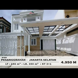 TURUNHARGA MURAH.Rumah Baru di Jakarta Selatan dekat Mal Gandaria City