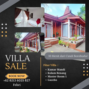Villa View Perbukitan Menoreh; Area Wisata Borobudur