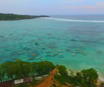 BEACH FRONT LAND FOR SALE WITH SUNSET VIEW NUSA LEMBONGAN