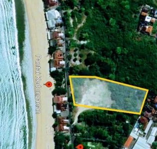 Beachfront tanah 1,2 hektar di Pantai Kedongan Mr Sal