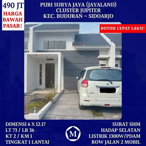 BU HANYA 490 HARGA DIBAWAH PASARAN Puri Surya Jaya Valencia Sidoarjo