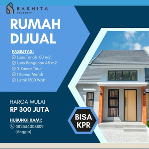 DEKAT UMY DIJUAL RUMAH SEMI VILLA LEGALITAS SHM BISA KPR