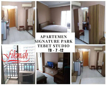Di Jual Murah Apartemen Tipe Studio Signature Park Tebet