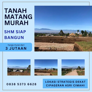 Dijual Cepat Kavling Premium SHM Lokasi Cihanjuang Parongpong