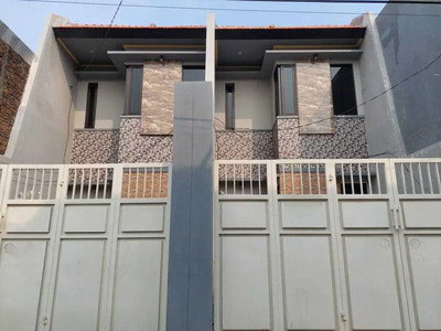 Dijual Cepat Rumah Baru 2 Lt Lebak Rejo Surabaya Row 2 Mobil