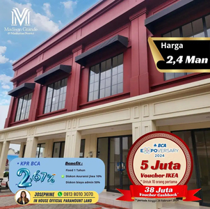 Dijual Ruko Aniva - Madison Grande Gading Serpong Lokasi Ramai