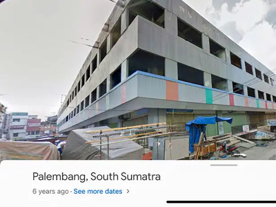 Dijual Ruko Palembang 3 Lantai di Dika Deretan Putih Salju