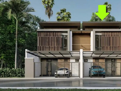 Dijual Rumah Baru Modern Tropical Minimalis Sutorejo Surabaya Timur