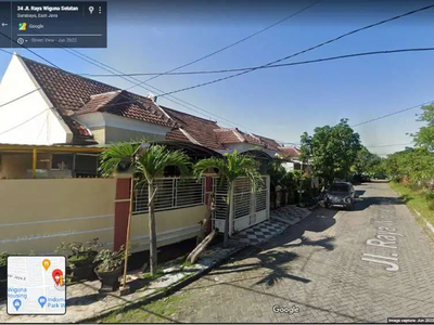 Dijual Rumah di Jalan Wiguna Selatan, Gunung Anyar, Surabaya