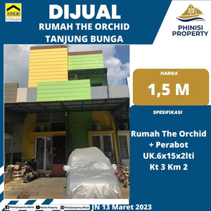 DIJUAL RUMAH DI PERUMAHAN ORCHID TANJUNG BUNGA