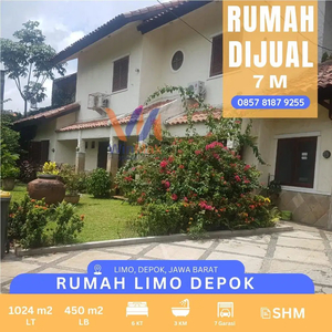 JUAL RUMAH LIMO DEPOK DEKAT JALAN TOL JAGORAWI