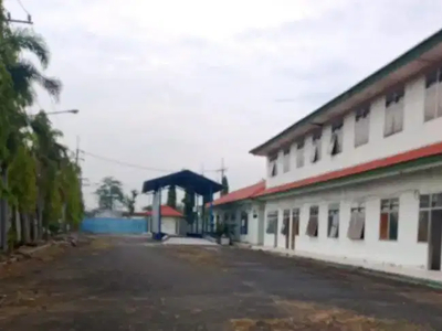 JUAL STRATEGIS Lahan Ex Pabrik di Jetis Mojokerto, Jalan Raya Provinsi