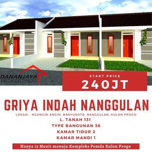 Kavling Griya Indah Nanggulan Kulon Progo Minimalis SHM Ready