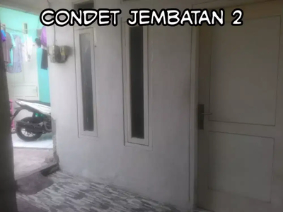 Kontrakan Rumah Condet jl Jembatan II dan kostan kebagusan assakinah 1