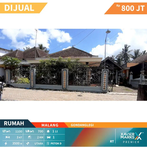 N093 Dijual Rumah Murah dan Sangat Luas di Gondanglegi Malang