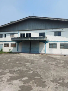 Pabrik dijual, msk kontener, kontur tanah tinggi di Cibinong. GA20549