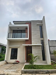 Rumah baru 2 lantai free biaya², booking unit hanya 3 jt