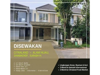 Rumah Disewa, Sambikerep, Surabaya, Jawa Timur